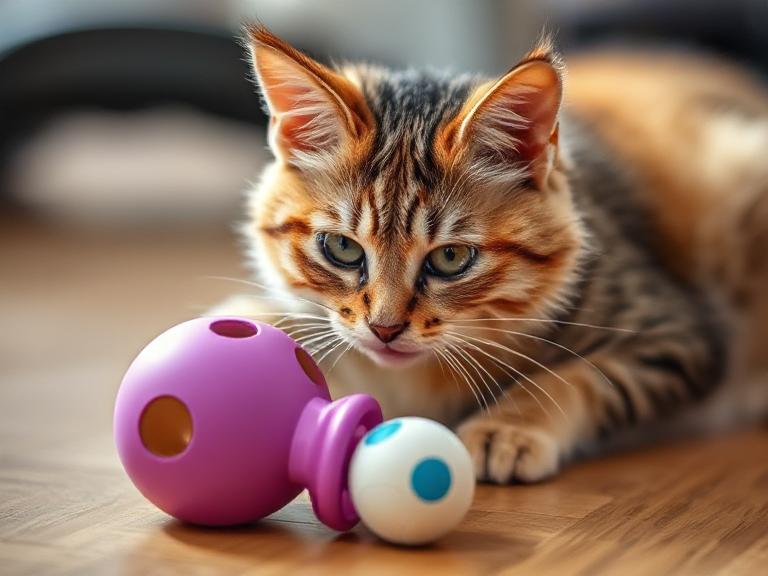 8 Spielzeuge eignen sich für erwachsene Katze