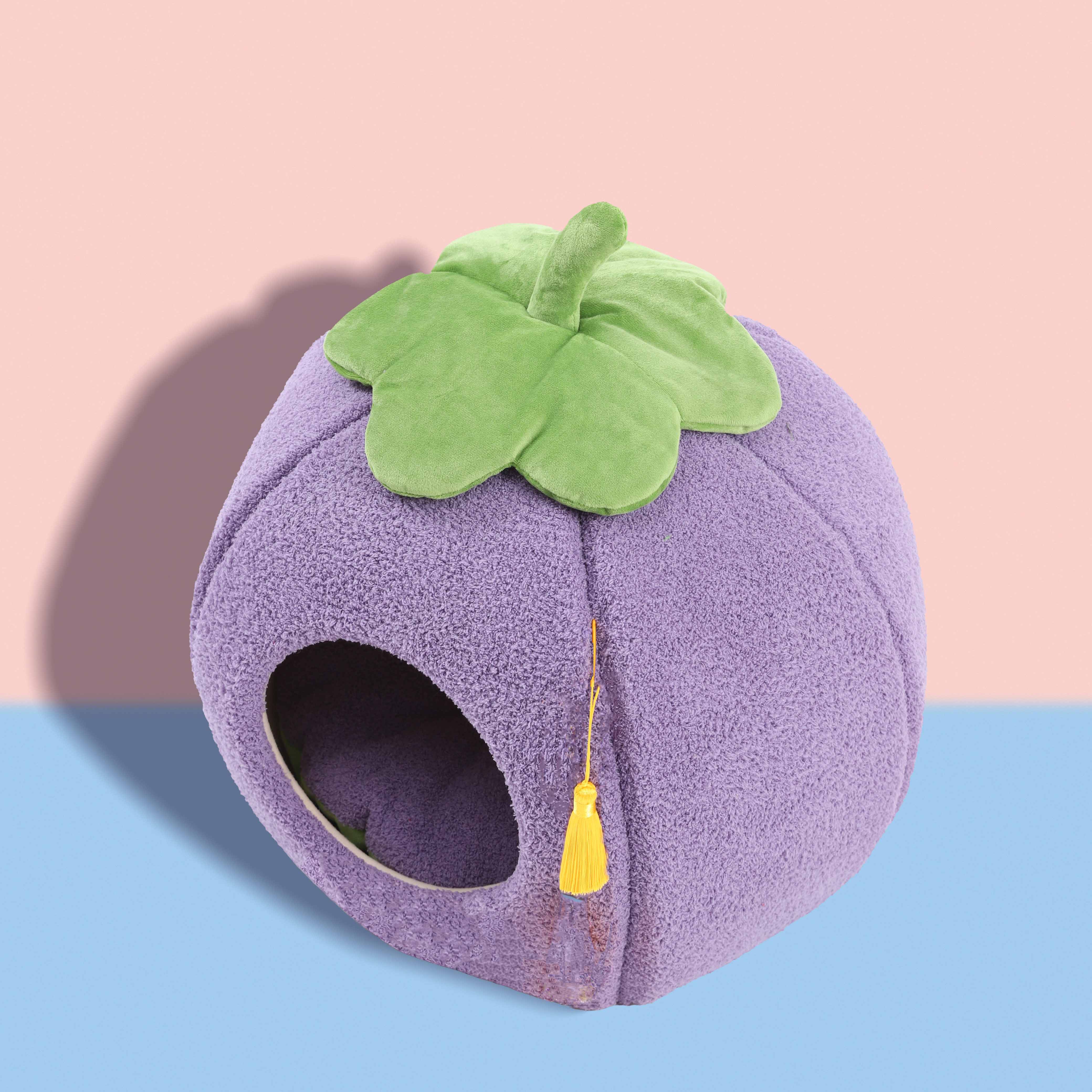 Weiches, warmes und geräumiges Pflanzen-Haustierbett für maximalen Komfort.