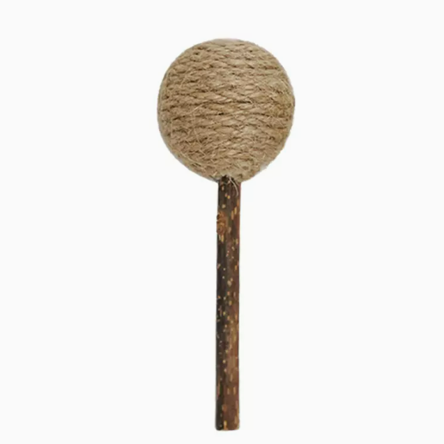 Matatabi gefülltes Katzenspielzeug in Lollipop-Form für aktive und gesunde Katzen.