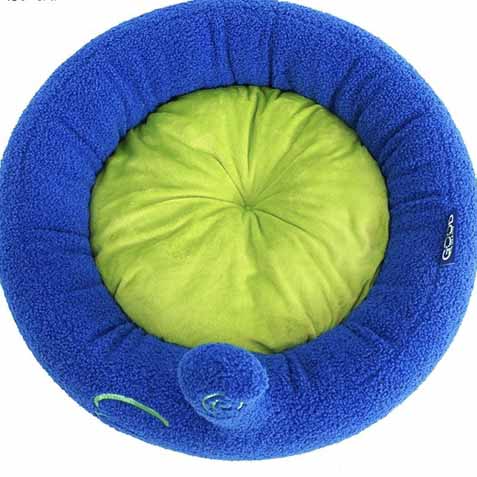 Komfortables Kuschelbett für Haustiere bis 7 kg mit pflegeleichtem Material und sicherem Design.