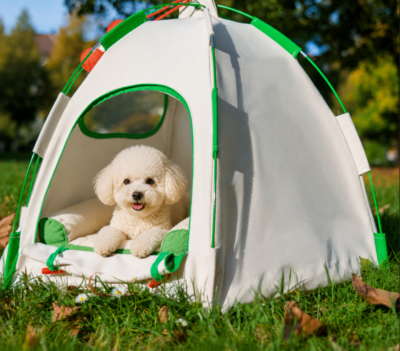 Campingbett für Hunde & Katzen: Warum Indoor-Zeltbetten der perfekte Rückzugsort sind