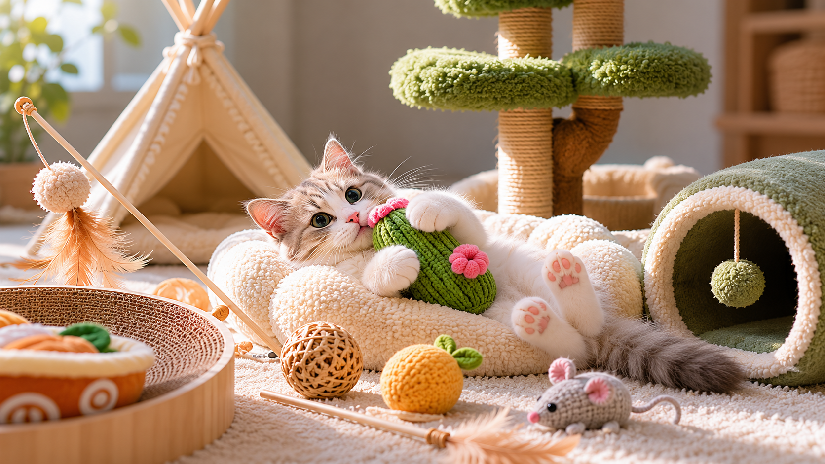 Welches Katzenspielzeug passt zu deiner Katze? Der Persönlichkeits-Guide 2026