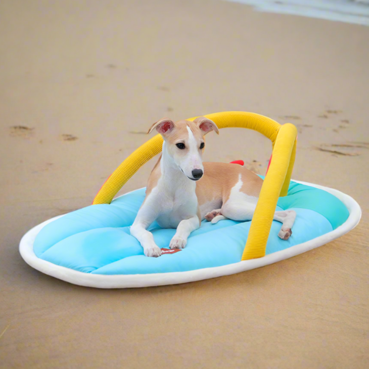 Cooling Beach Slipper Cat & Dog Bed - Fluffy Smiles