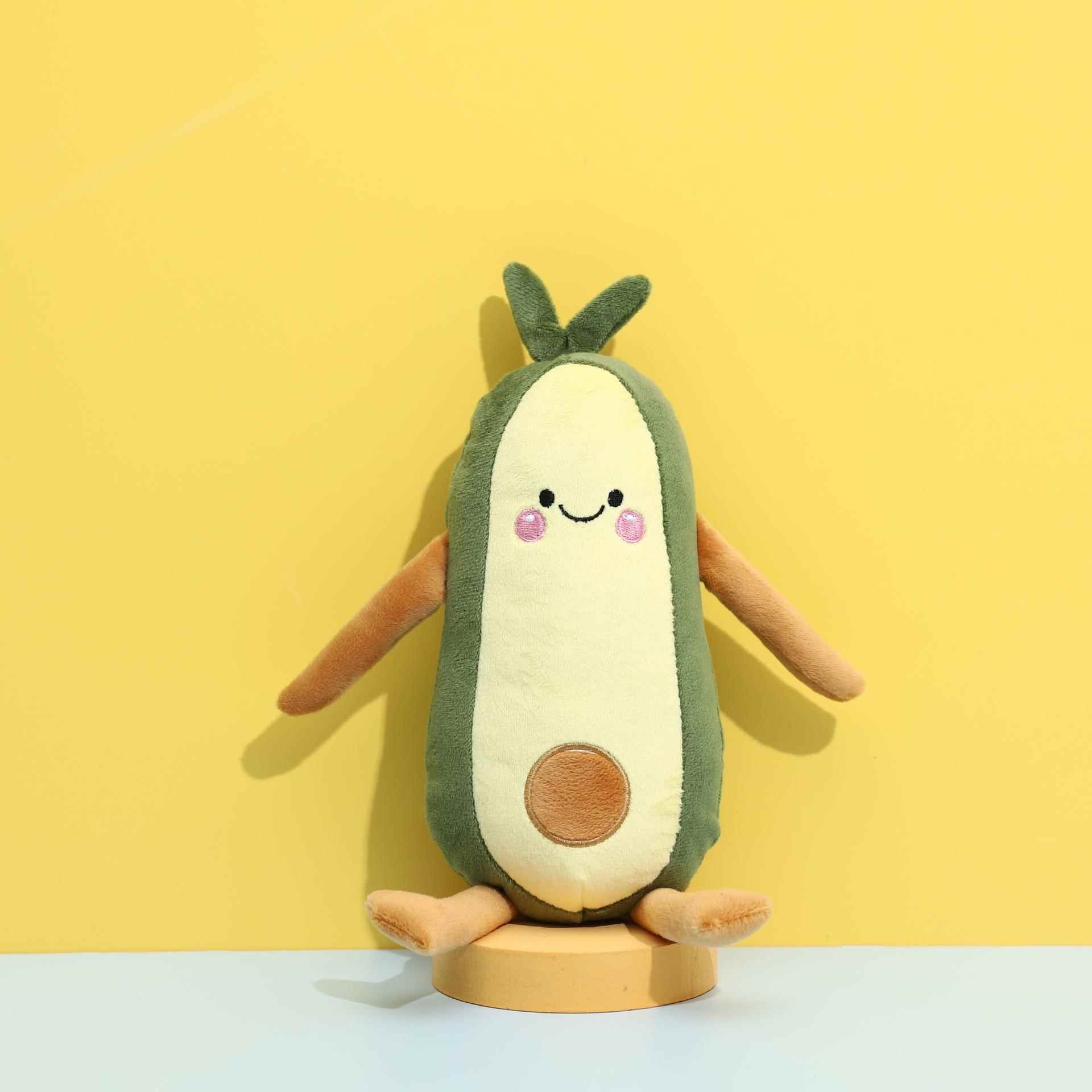 Avocado Tall Squeaky Dog Toy - Fluffy Smiles