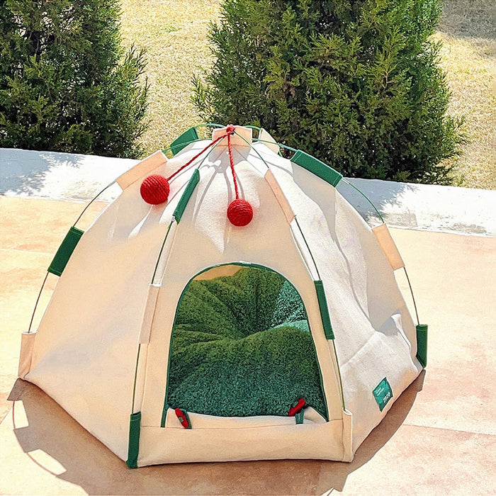 1. Tienda de campaña para perros y gatos