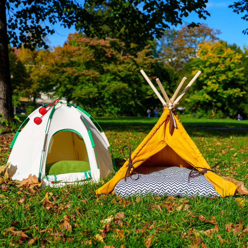 Das Camping-Zelt für Hunde &amp; Katzen – Stylisch und Praktisch